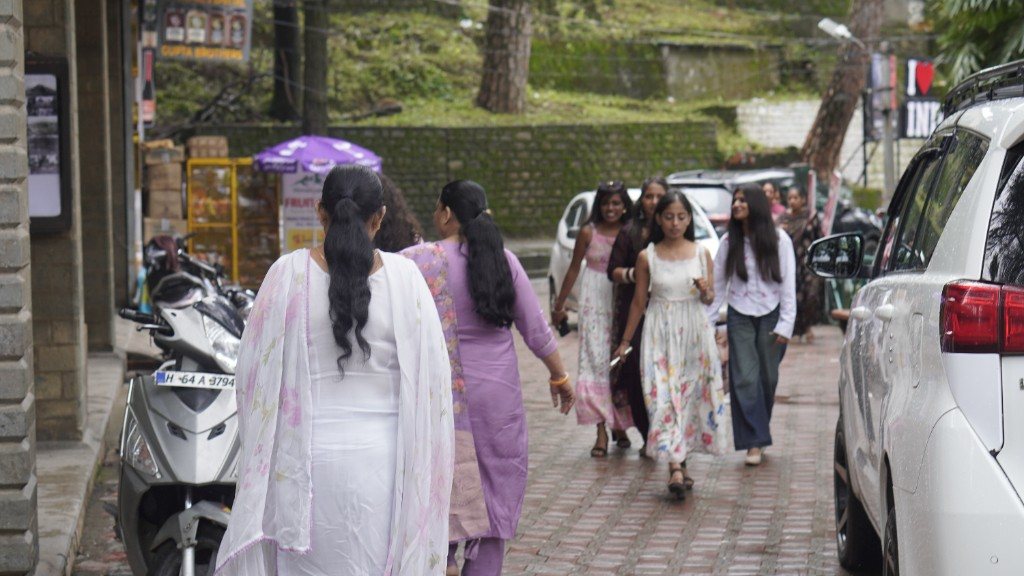 Shared walks through a hill-station town